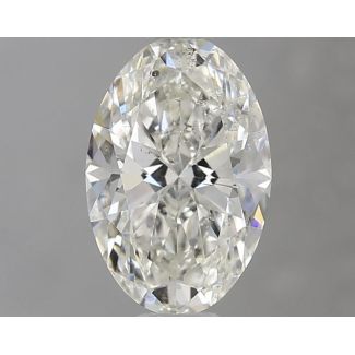 1.01 Carat Oval I SI2 - VG EX GIA Natural Diamond