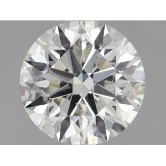 1.21 Carat Round H SI2 EX GIA Natural Diamond