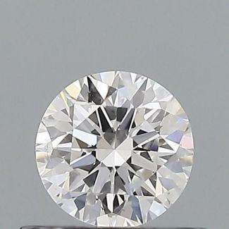 0.41 Carat Round F SI2 VG GIA Natural Diamond