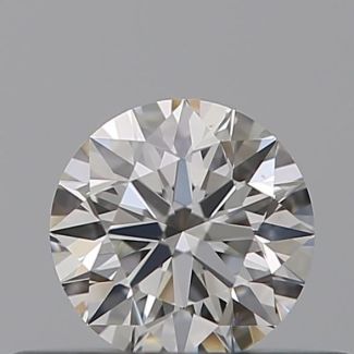 0.29 Carat Round H VS2 EX GIA Natural Diamond