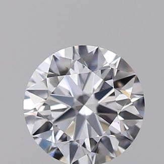 0.32 Carat Round D VVS1 EX GIA Natural Diamond