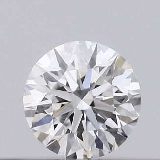 0.18 Carat Round E VS2 EX GIA Natural Diamond