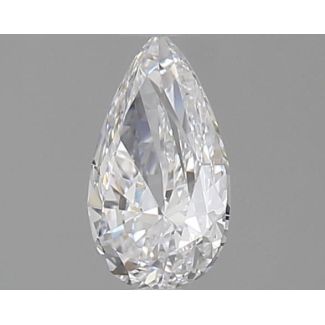 0.3 Carat Pear D VVS2 - EX VG GIA Natural Diamond