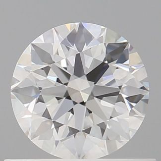 0.62 Carat Round D VS1 EX GIA Natural Diamond