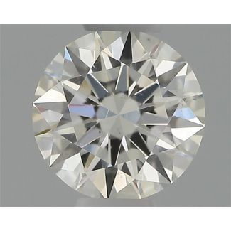 0.30 Carat Round H VS1 EX IGI Natural Diamond