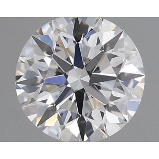 0.32 Carat Round E VVS1 EX GIA Natural Diamond