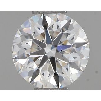 0.40 Carat Round G SI1 EX GIA Natural Diamond