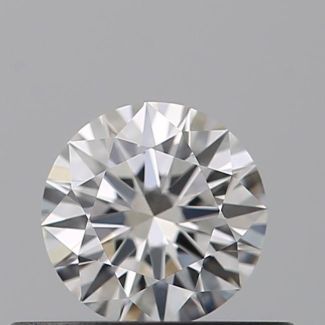 0.30 Carat Round F VS1 EX GIA Natural Diamond