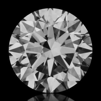 0.46 Carat Round H VVS2 EX GIA Natural Diamond