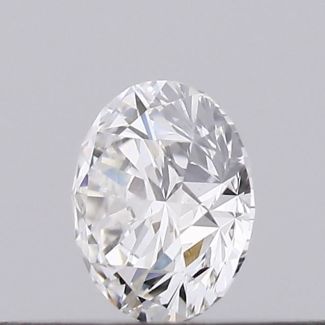 0.22 Carat Round E SI1 EX GIA Natural Diamond