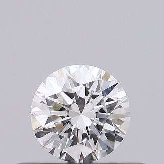 0.30 Carat Round D VS1 EX VG GIA Natural Diamond