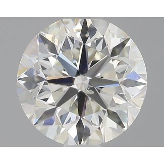 0.6 Carat Round H SI1 VG GIA Natural Diamond