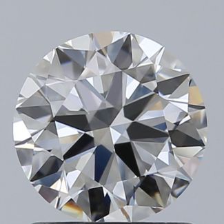 1.0 Carat Round E VS2 EX GD GIA Natural Diamond