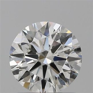 0.91 Carat Round H VS1 EX IGI Natural Diamond