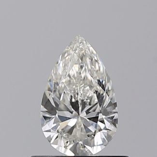 0.50 Carat Pear H SI1 - VG GIA Natural Diamond