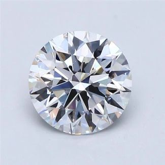 1.22 Carat Round F VVS2 EX GIA Natural Diamond