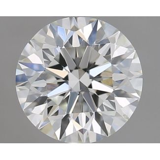 0.9 Carat Round E SI1 EX GIA Natural Diamond