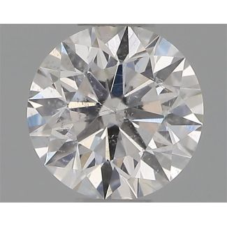 0.32 Carat Round F SI2 EX GIA Natural Diamond