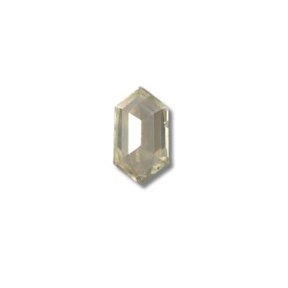 2.35 Carat Hexagonal Yellow - GD NONE Natural Diamond