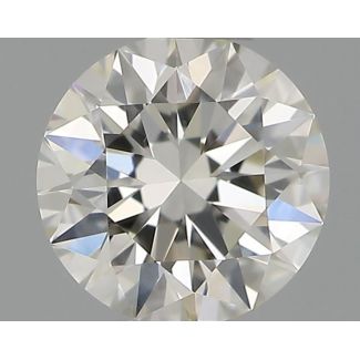 0.30 Carat Round H VS2 EX IGI Natural Diamond