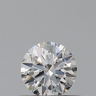 0.32 Carat Round G VS2 EX GIA Natural Diamond