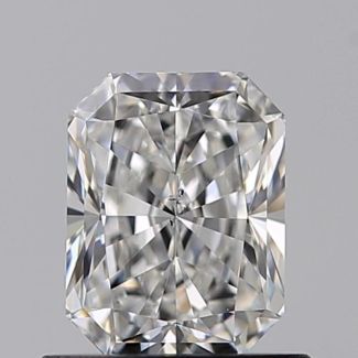 0.72 Carat Radiant F SI1 - EX VG GIA Natural Diamond