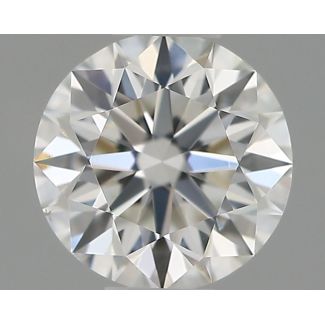 0.31 Carat Round E VS1 EX IGI Natural Diamond