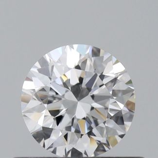 0.4 Carat Round D VVS1 EX GIA Natural Diamond