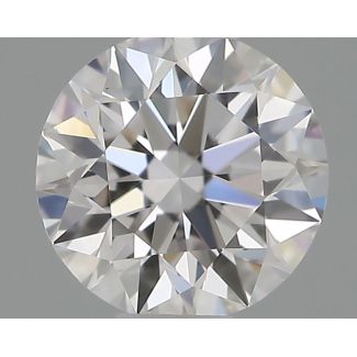 0.35 Carat Round D VS1 EX IGI Natural Diamond