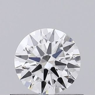 0.51 Carat Round G VVS1 EX GIA Natural Diamond