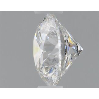 0.51 Carat Round F SI1 EX GIA Natural Diamond