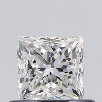 0.50 Carat Princess H VVS1 - EX VG GIA Natural Diamond