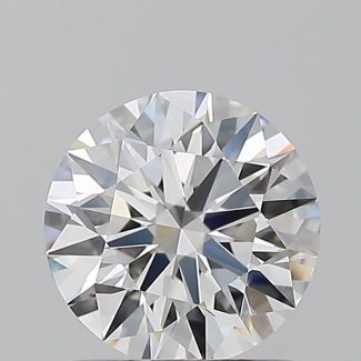 0.9 Carat Round D VVS1 EX IGI Natural Diamond