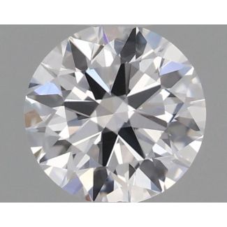 0.34 Carat Round D VS1 EX VG GIA Natural Diamond