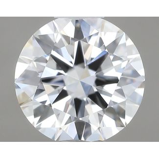 0.5 Carat Round G VVS2 EX GIA Natural Diamond