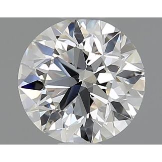 0.7 Carat Round F VVS1 EX VG GIA Natural Diamond