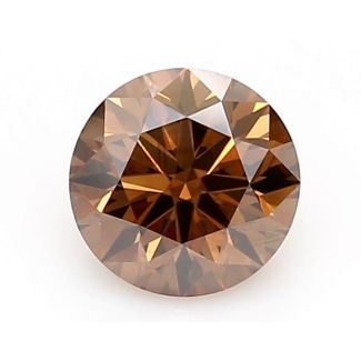 1.03 Carat Round C7-DEEPBROWN VVS2 GD VG SGL Natural Diamond