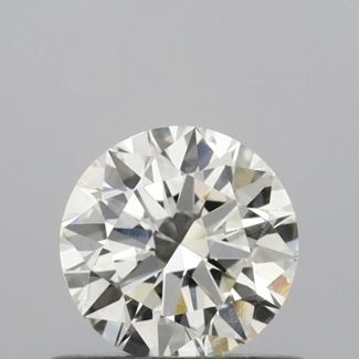 0.5 Carat Round H VS2 EX IGI Natural Diamond