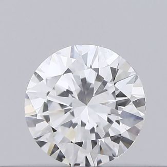 0.18 Carat Round D SI1 VG EX GIA Natural Diamond