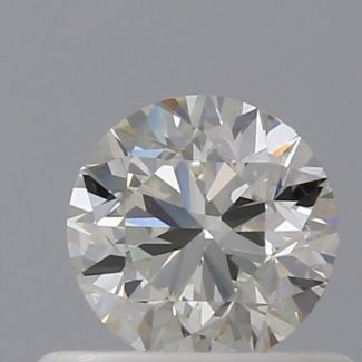 0.50 Carat Round I VS2 VG EX GIA Natural Diamond