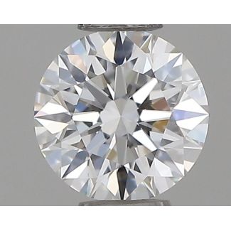 0.32 Carat Round F IF EX GIA Natural Diamond