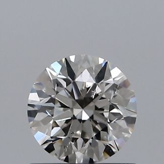 0.70 Carat Round H SI1 VG GIA Natural Diamond