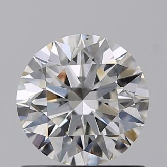 0.72 Carat Round F VS2 EX GIA Natural Diamond