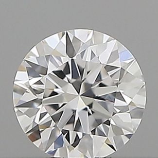 0.2 Carat Round D VVS1 EX VG GIA Natural Diamond