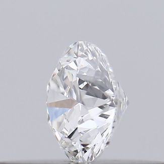 0.19 Carat Round E VVS1 EX VG GIA Natural Diamond