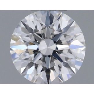 0.3 Carat Round E VVS1 EX GIA Natural Diamond