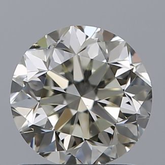 1.00 Carat Round J VS2 GD EX VG IGI Natural Diamond