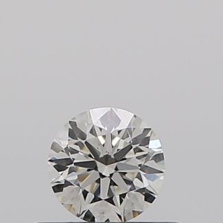 0.30 Carat Round J VS2 EX GIA Natural Diamond