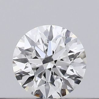 0.18 Carat Round D VS1 EX VG GIA Natural Diamond