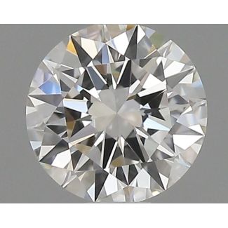 0.5 Carat Round G VVS2 EX GD GIA Natural Diamond